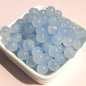 Dual Color Round Glass Beads 8mm Gradient Painted 100pcs 11