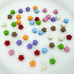 Star Metal Beads 5mm Baking Painted Colorful Finish 40pcs 2