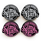 Silicone Focal Beads Proud Member Salty Bitch Club Script 20pcs 4