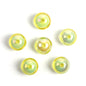 Transparent Round Acrylic Beads 16mm UV Plating Colored 100pcs 12