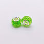 Acrylic Spacer Beads 14mm Crackle Large Hole 50pcs 17