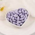 Oval Acrylic Tube Beads 1.4mm x 0.6mm Pastel Mixed Colors 1219pcs 4