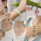 Frosted Seed Glass Beads 4mm Pastel Colors Matte Finish 320pcs 2