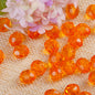 Faceted Clear Bubblegum Beads 20mm Translucent Chunky Acrylic 110pcs 3