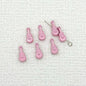 Guitar Metal Beads 12mm Baked Painted Multicolor 20pcs 15