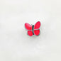 Butterfly Enamel CCB Plastic Acrylic Beads 11mm 50pcs 11