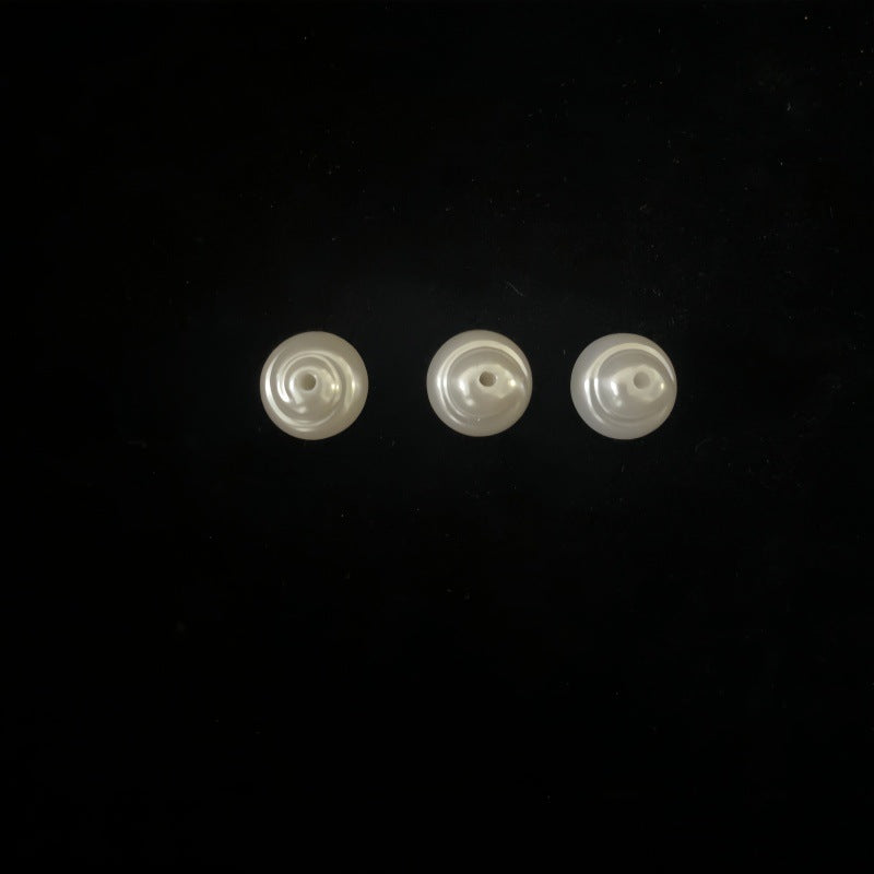 Imitation Baroque Pearl Acrylic Beads Irregular Shape ABS Plastic 100pcs 9
