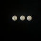 Imitation Baroque Pearl Acrylic Beads Irregular Shape ABS Plastic 100pcs 9