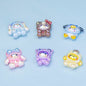 Glossy Sanrio Character Resin Beads Cute Costume Design 10pcs