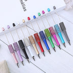 Beadable Pen Rhinestone Studded Metallic Colorful 1.0 mm Tip 3