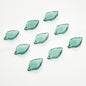 Czech Glass Beads Sunflower Leaf 16 x 23mm Multicolor Petal 20pcs 11