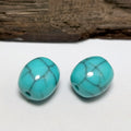 Imitation Turquoise Chunky Bucket Resin Beads 14mm Mixed Colors 40pcs 5