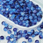 Crackle Round Glass Beads 10mm Bright Multicolor 50pcs 13