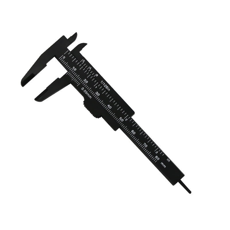 Dual Scale ABS Plastic Measuring Vernier Calipers 10cm 2pcs 8