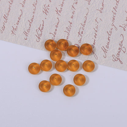 Glass Round Spacer Beads 6mm 8mm Imitation Jade Color 100pcs 27