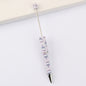 Beadable Pen Printed Pattern Plastic Light Weight