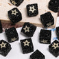 Butterfly Pentagram Cube Rhinestone Beads 22mm Vibrant Metal Embellished 5pcs 12