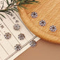 Alloy Flower Bead Caps 7mm Double-Layer Six-Petal 200pcs 3
