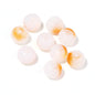Transparent Round Glass Beads 8mm Color Plated Mixed Colors 50pcs 11