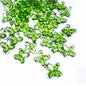 Czech Glass Beads Osmanthus 11.5mm Emerald Green Four-Petal 50pcs 10
