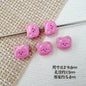 Bear Metal Beads 13mm Glossy Painted Alloy 10pcs 17