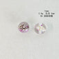 Clear Sea Snail Resin Beads 16mm Round Natural Shell 10pcs 9