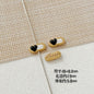 Heart Metal Beads 15-18mm Baking Painted Cherry Blossom Kitten Design 10pcs 23