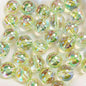 Dazzling Round Acrylic Beads 16mm UV Plating Pastel Colors 100pcs 10