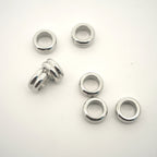 Stainless Steel Double Arc Spacer Beads 5-7mm 100pcs 7