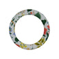 65mm Printed Silicone Rings Floral and Geometric Designs
