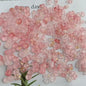 Acrylic Peanut Spacer Beads 3x6 6x11mm Transparent Frosted Gilded 1000pcs 12
