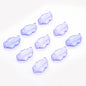 Czech Glass Beads Feather Leaf 17x28mm Gradual Color Change 20pcs 23