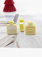 Painted Perfume Bottle Acrylic Beads 29mm Enamel Finish 50pcs 18