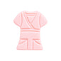 Silicone Focal Beads Kimono Design With Detailed Belt 10pcs 7