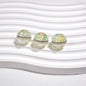 Luminous Rhinestone Chain Enlaced Resin Beads 16mm Round 10pcs 11
