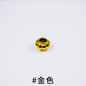 Acrylic Large Hole Spacer Beads 13mm UV Plating 100pcs 9