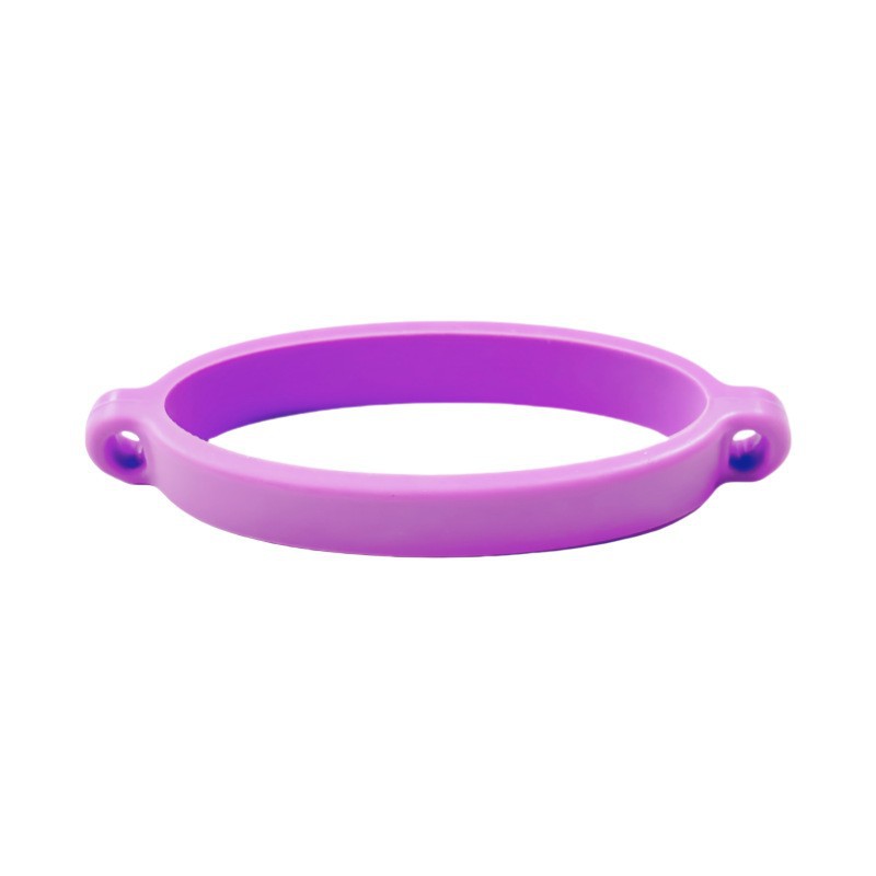 Beadable Silicone Tumbler Chain Holders Flexible Colorful PU Leather 10pcs 15