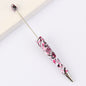 Beadable Pen Printed Pattern Plastic Light Weight