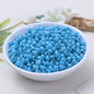 Glass Donut Spacer Beads 4mm Solid Color 200pcs 20