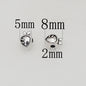 Easter Carrot and Rabbit Metal Beads 8mm Polished Silver Tone 100pcs 6
