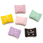 Silicone 3D Focal Beads Macaron Color Candy Sweet Embossed Text 20Pcs