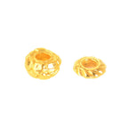 Alloy Spiral Patterned Tibetan Spacer Beads 4mm 100pcs 5