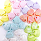 UV Plating Handbag Acrylic Beads 23x22x7mm Pastel Glossy 50pcs 3