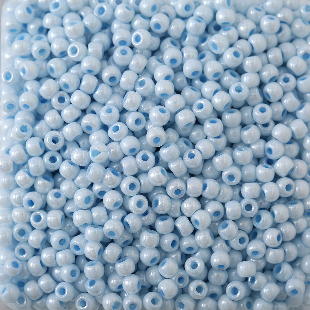 Czech Seed Glass Beads 4mm Glossy Pastel Colors 300pcs 13