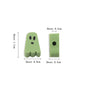 Halloween Ghost Clay Beads Polymer Festive Mix 100pcs 6