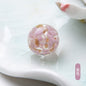 Lampwork Glass Beads Round 10mm 12mm Colorful Gold Foil 50pcs 8