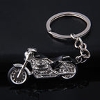 Metal Motorcycle Keychain Classic Bike Design Zinc Alloy
