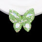 Polymer Clay Butterfly Rhinestone Beads 36mm Napal Style 2pcs 19