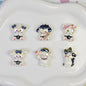 Plating Adorable Mikko Series Resin Beads Cute Character 20pcs 12