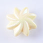 Plating Whirlwind Cookie Acrylic Beads 20mm 27mm Solid Colors 50pcs 10